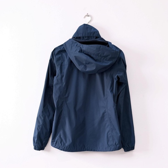 The North Face Women’s Navy Blue Hooded Windbreaker Jacket w Hood! Small! - Picture 2 of 9